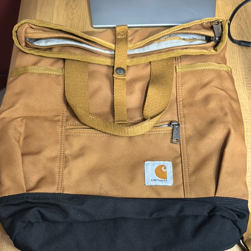 Carhartt Brown and Black Women’s Hybrid  Backpack